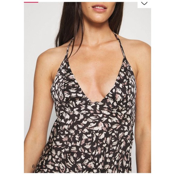 Free People Hang On Halter Slip Dress Night Combo - Picture 6 of 12